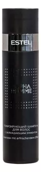 Тонизирующий шампунь для волос с охлаждающим эффектом Alpha Homme: Шампунь 250мл