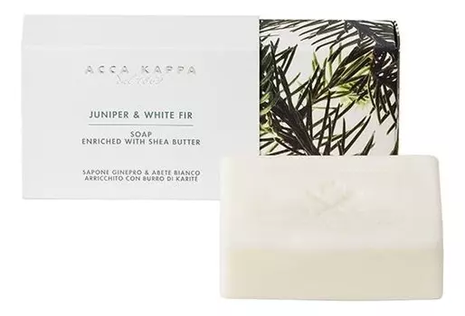 Твердое туалетное мыло Можжевельник и белая пихта Juniper &amp; White Fir Soap 150г