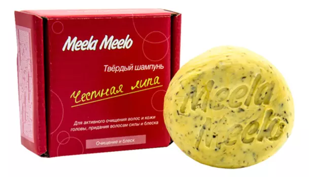 Твердый шампунь для волос Честная липа 85г