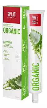 Укрепляющая зубная паста-гель с маслом чайного дерева Special Organic 75мл