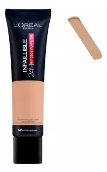 Ультраматирующий тональный крем Infaillible 24Ч 30мл: No 145