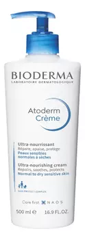 Ультрапитательный крем для тела Atoderm Nourishing Cream: Крем 500мл