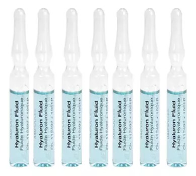Ультраувлажняющая ампульная сыворотка с гиалуроновой кислотой Ampoules Hyaluron Fluid: Сыворотка 7*2мл