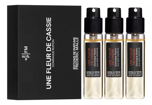 Une Fleur de Cassie: парфюмерная вода 3*10мл