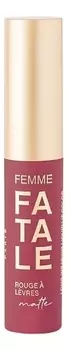 Устойчивая жидкая матовая помада для губ Femme Fatale 3мл: No 14