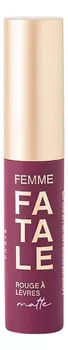 Устойчивая жидкая матовая помада для губ Femme Fatale 3мл: No 16