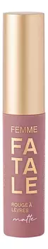 Устойчивая жидкая матовая помада для губ Femme Fatale 3мл: No 3