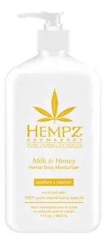 Увлажняющее молочко для тела Milk &amp; Honey Herbal Body Moisturizer 500мл (молоко и мед)