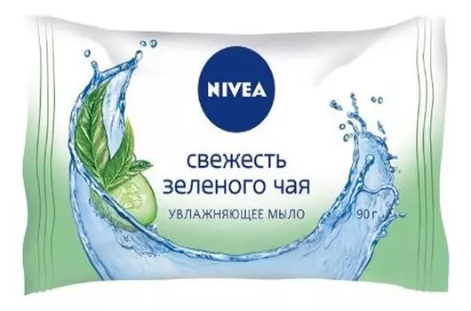 Увлажняющее мыло Огурец и зеленый чай 90г