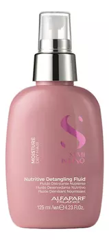 Увлажняющий флюид для посеченных кончиков волос Semi Di Lino Moisture Nutritive Detangling Fluid 125мл