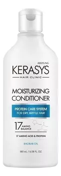 Увлажняющий кондиционер для волос Hair Clinic Moisturizing Conditioner: Кондиционер 180мл