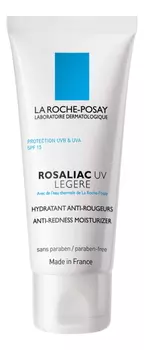 Увлажняющий крем для лица против покраснений Rosaliac UV Legere SPF15 40мл