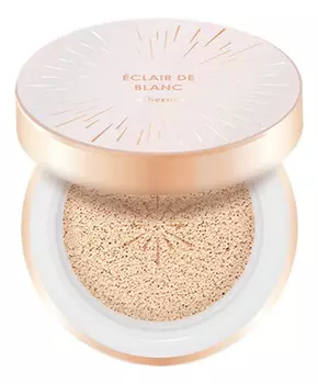 Увлажняющий кушон с эффектом сияния Estheroce Eclair De Blanc Cushion SPF50+ PA+++ 2*14г: 21 Light Blanc