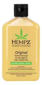 Увлажняющий шампунь для поврежденных волос Original Herbal Shampoo For Damaged &amp; Color Treated Hair 250мл (оригинальный): Шампунь 250мл
