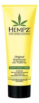 Увлажняющий шампунь для поврежденных волос Original Herbal Shampoo For Damaged &amp; Color Treated Hair: Шампунь 265мл