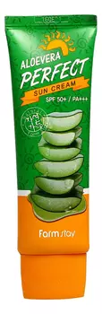 Увлажняющий солнцезащитный крем Aloevera Perfect Sun Cream SPF50+ PA+++ 70мл
