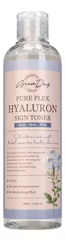 Увлажняющий тонер для лица с гиалуроновой кислотой Pure Plex Hyaluron Skin Toner 250мл