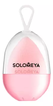 Вельветовый спонж для макияжа Microfiber Velvet Sponge Peach