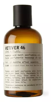 Vetiver 46: масло для массажа и ванны 120мл