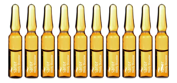 Водорослевое масло-активатор для коррекции тела Sator Body Booster: Масло 10*10мл