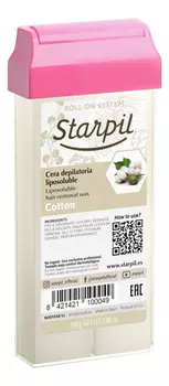 Воск в картридже Хлопок Cotton 110г (плотный)