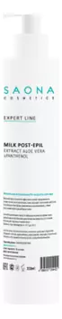 Восстанавливающее молочко после депиляции с экстрактом алоэ вера и пантенолом Expert Line Milk Post-Epil Extract Aloe Vera &amp; Panthenol 350мл: Молочко 350мл