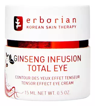 Восстанавливающий крем для кожи вокруг глаз Ginseng Infusion Total Eye Tensor Effect Cream 15мл