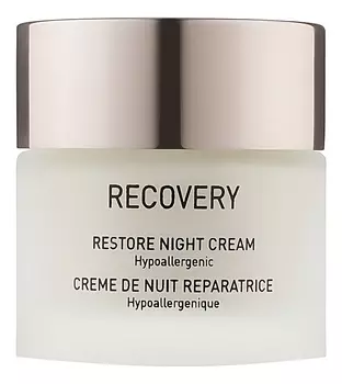 Восстанавливающий ночной крем для лица Recovery Restore Night Cream Hypoallergenic 50мл: Крем 50мл