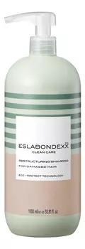 Восстанавливающий шампунь для волос Clean Care Restructuring Shampoo For Damagem Hair: Шампунь 1000мл