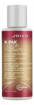 Восстанавливающий шампунь для волос K-Pak Color Therapy Color-Protecting Shampoo: Шампунь 50мл