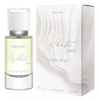 White Page Clear Light: парфюмерная вода 50мл