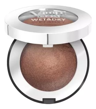 Запеченные тени для век Vamp! Wet &amp; Dry Eyeshadow 1г: 105 Warm Brown