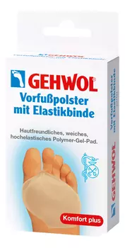 Защитная гель-подушка из гель-полимера и эластичной ткани Vorfubpolster Mit Elastikbinde