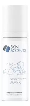 Защитная и восстанавливающая маска для лица и зоны декольте Skin Accents Climate Protection Mask 50мл