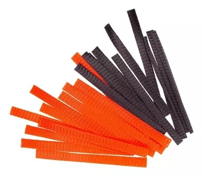 Защитный чехол-сеточка для кистей Вrush Protector 20шт: Black+Red