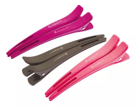 Зажим для волос 12см 6шт CL2602