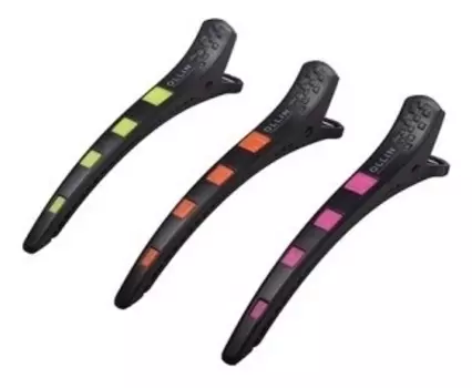 Зажимы для волос пластиковые 6шт 398424