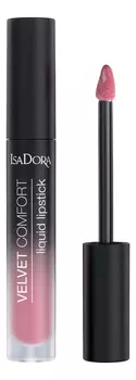 Жидкая матовая устойчивая помада для губ Velvet Comfort Liquid Lipstick 4мл: 54 Pink Blossom