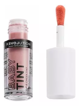 Жидкие румяна и блеск для губ Baby Tint Lip &amp; Cheek Tint 14г: Rose