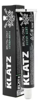 Зубная паста для мужчин Супер-мята Brutal Only 75мл