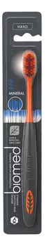 Зубная щетка с вулканическими минералами Biomed Mineral Hard (жесткая, в ассортименте)