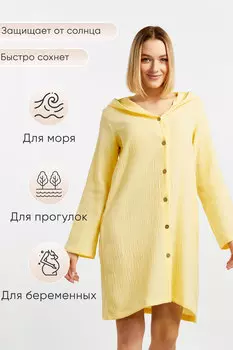 Жен. туника "Муслин" Желтый р. 56