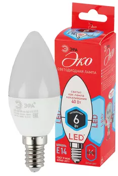 Лампочки LED E14 Эра