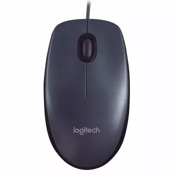 Мышь проводная Logitech