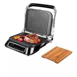 Комплект Гриль SteakMaster REDMOND RGM-M805 + Разделочная доска из массива дуба REDMOND RCB-W6010 180х180х24 мм