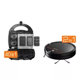 Комплект Робот-пылесос REDMOND RV-R280 + Мультипекарь REDMOND RMB-M605