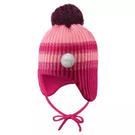 Шапка-бини Hiberna Розовая Reima