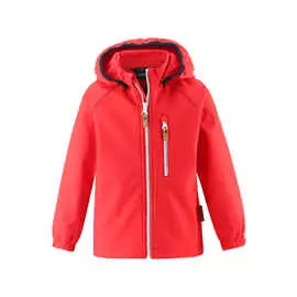 Толстовка-ветровка 2 в 1 из материала Softshell Vantti Красная Reima