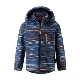 Толстовка-ветровка 2 в 1 из материала Softshell Vantti Синяя Reima