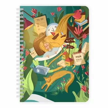 Блокнот в точку "Плановый беспредел" Creative А5